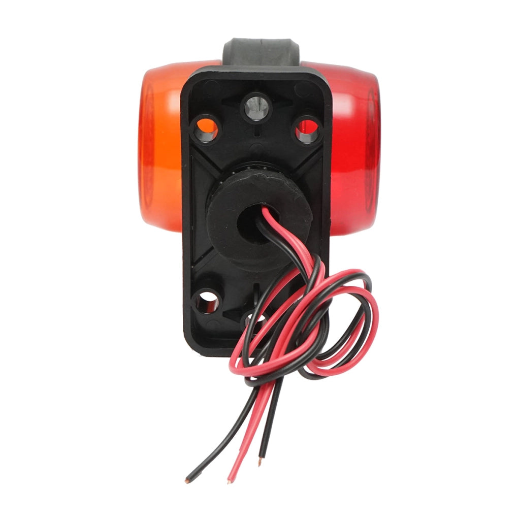 Luce di posizione laterale a LED rotante 12-24 V, giallo-rosso FR0237 Breckner Germany