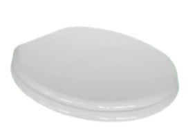 Sedile WC Universale in MDF Bianco Soft Close Sganciabile con Distanza Fori Regolabile 103–210 mm