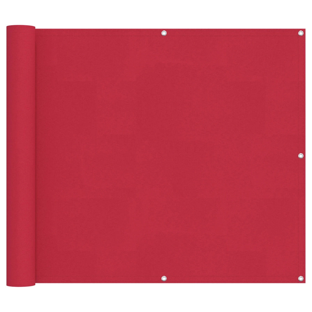 Schermo da balcone Borgogna 90 x 200 cm Tessuto Oxford