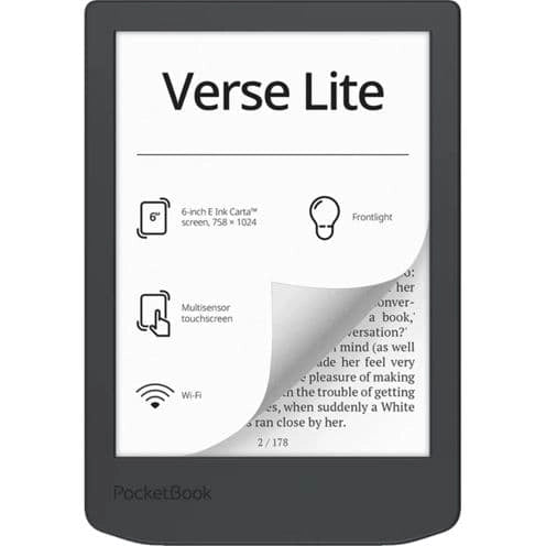 PocketBook Verse Lite Midnight Grey