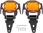 Protezione lampada per motocicletta - Premium alluminio - Resistente ai graffi - Per R1200GS/R1250GS Adventure LC - Inclusa hardware di installazione - Sostenibile - Protezione lampada motociclistica