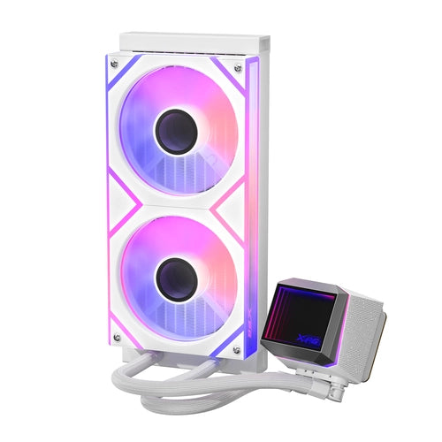 XPG LEVANTE II Processore Kit di raffreddamento a liquido 12 cm Bianco