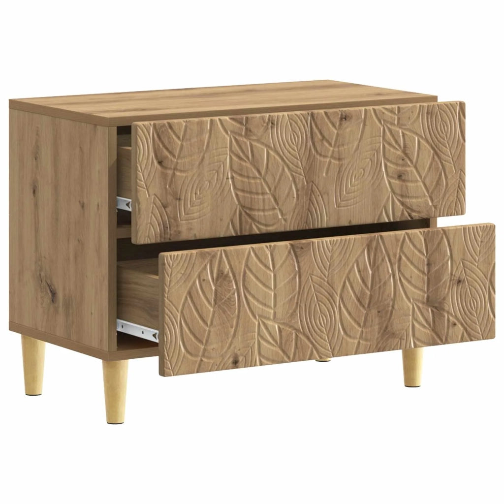 Comodino Rovere Artigianale 62 x 34,5 x 48 cm 895014