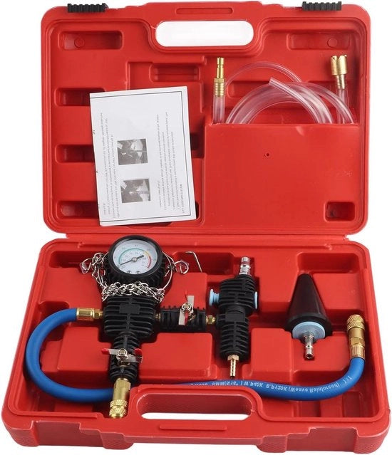 Kit di scarico per radiatore auto con sistema di raffreddamento liquido e dispositivo di scambio antigelo acqua