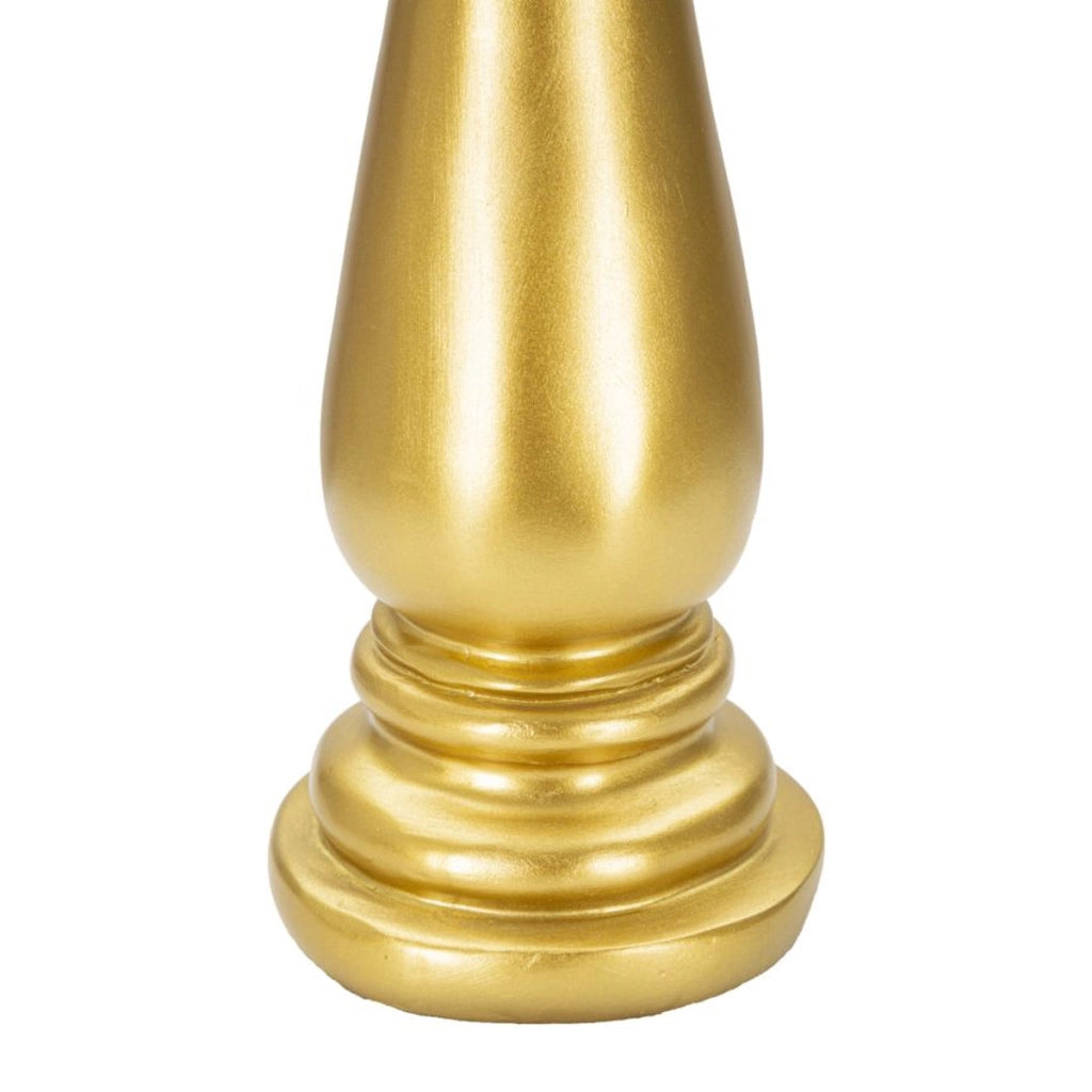 Scultura Scacchi 10, Oro, Poliresina, 12,5x12,5x38,5 cm