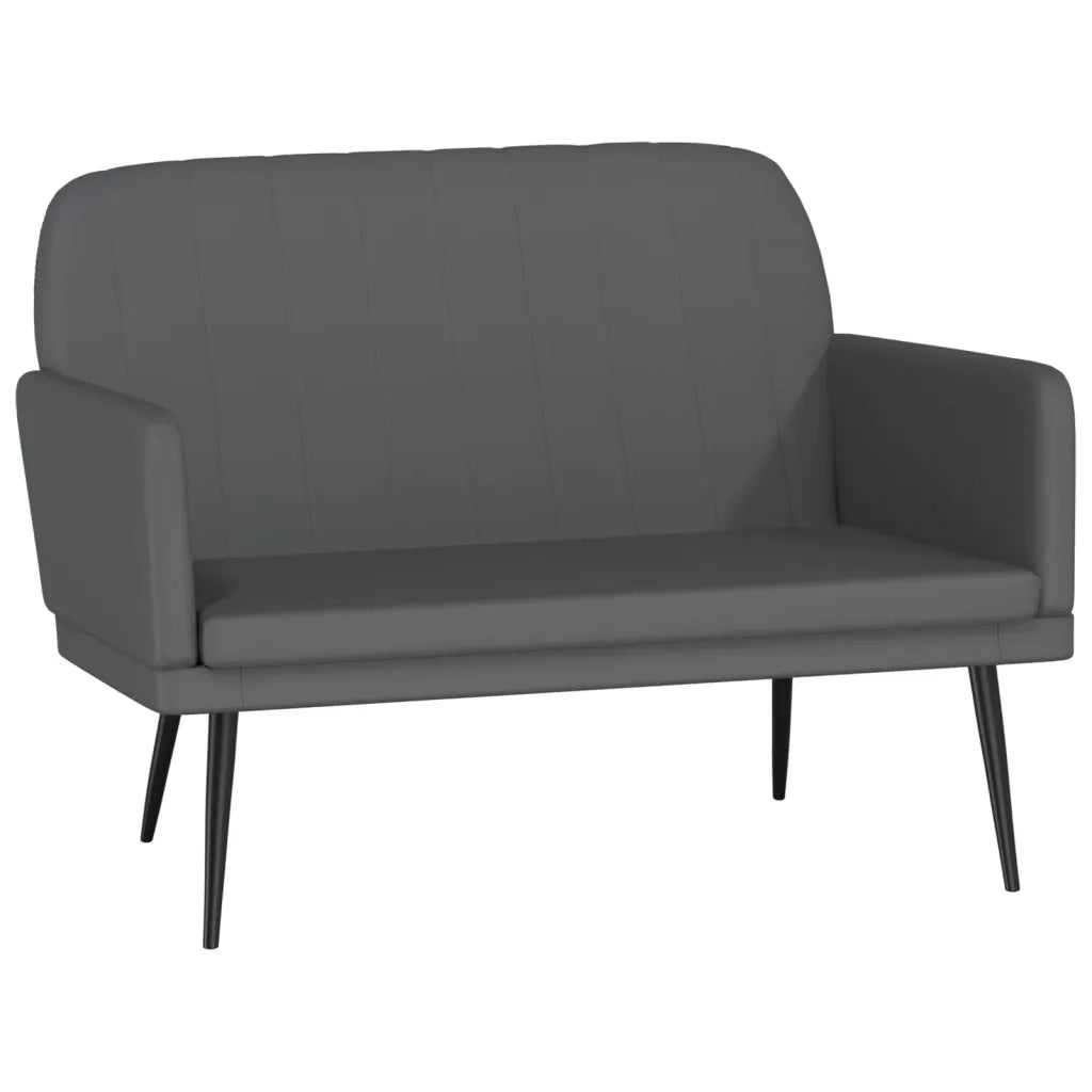 Panca Grigia 107x80x81 cm in Similpelle CFW6417401