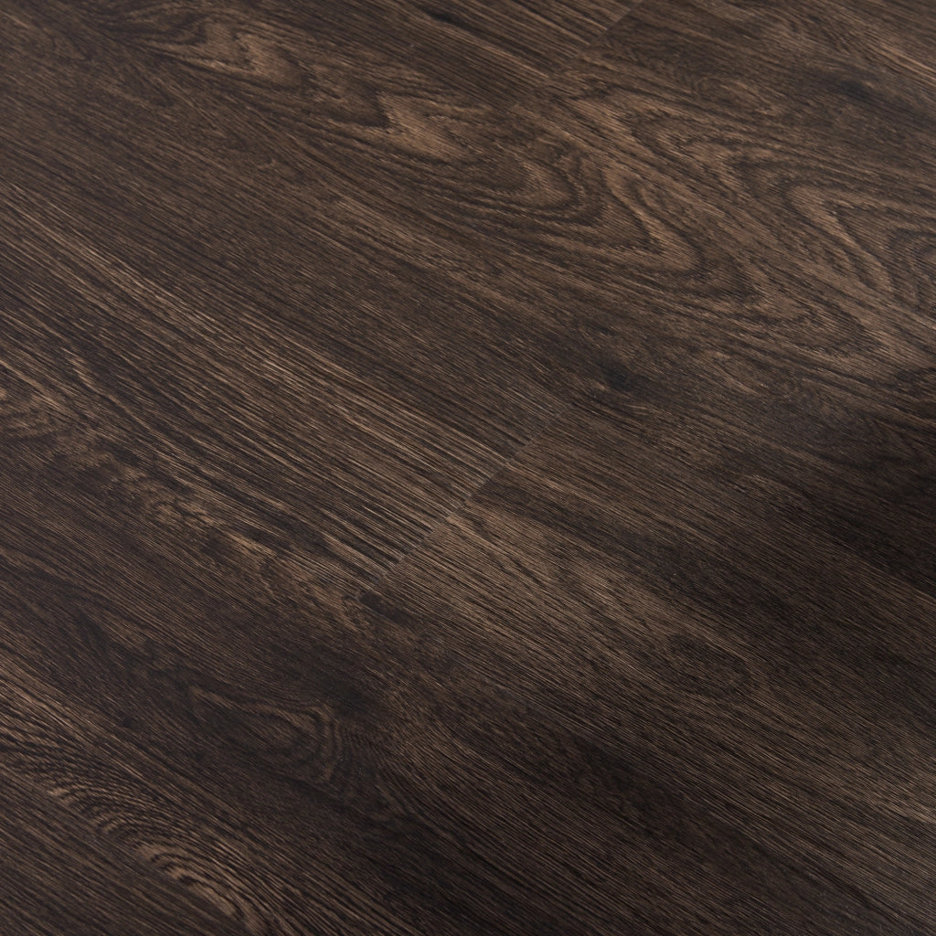 Pavimento Adesivo Vanola in PVC per Spazi Interni 7 listoni = 0,975 m² Effetto Legno Scuro Wengé NEU.HOLZ