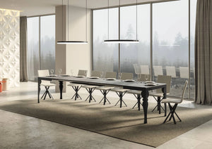 Tavolo Allungabile 120-380x90x77 cm Paxon Evolution Cemento