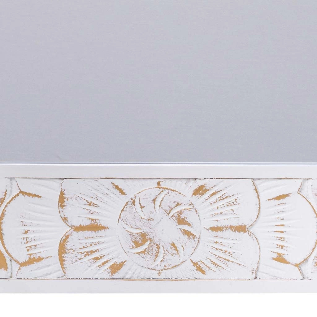 Specchio rettangolare in legno