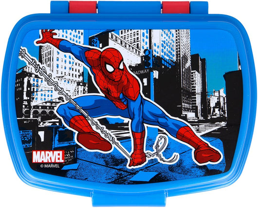 Sandwich Box Plastica Bambini Marvel Spiderman