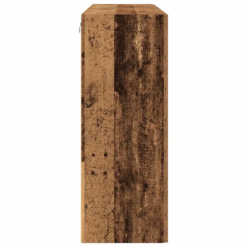 Armadi da Parete 2 pz Legno vecchio 69,5 x 34 x 90 cm CFW5720838