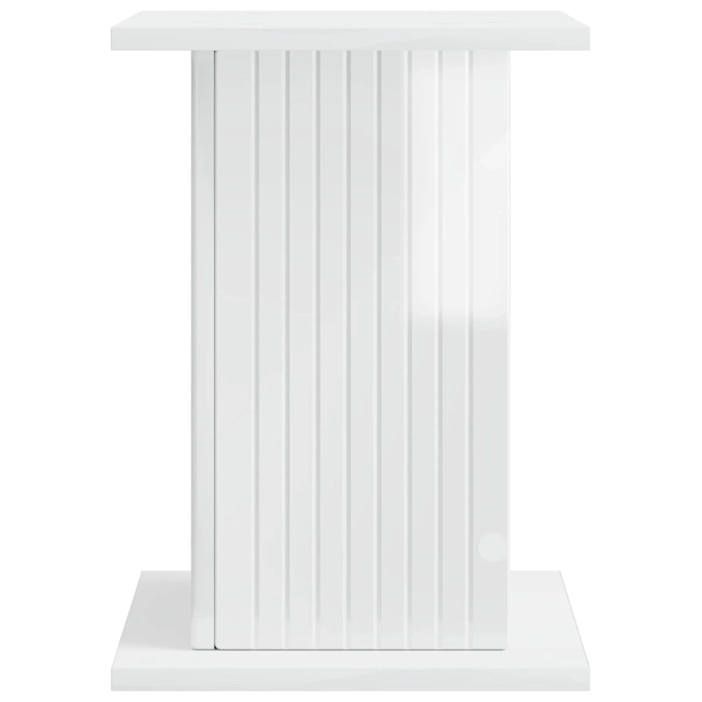 Supporto per piante Bianco Lucido 30,5 x 30 x 43 cm