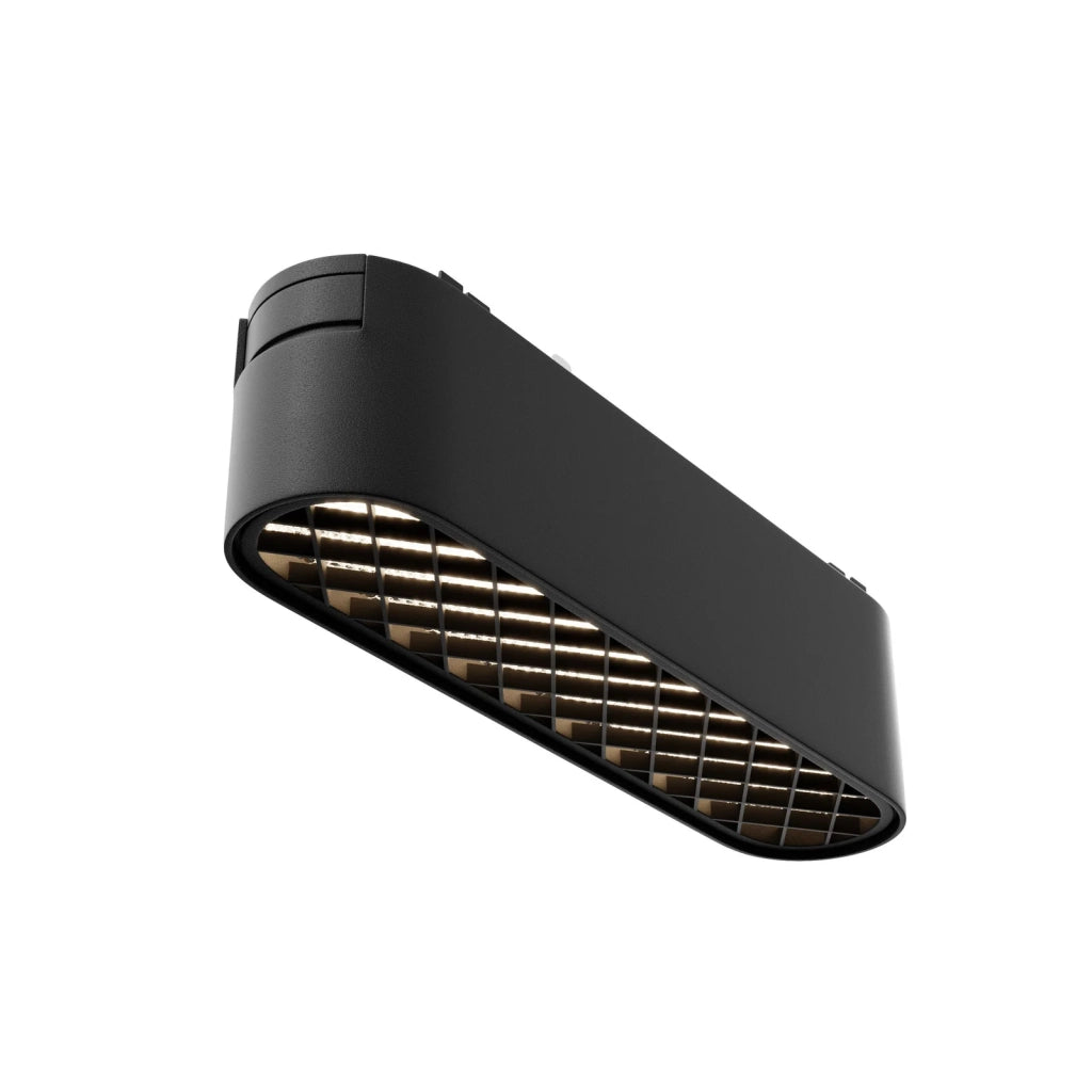 Maytoni Lampada da Binario Radity Basis Grid 1 luce LED integrato nero metallo