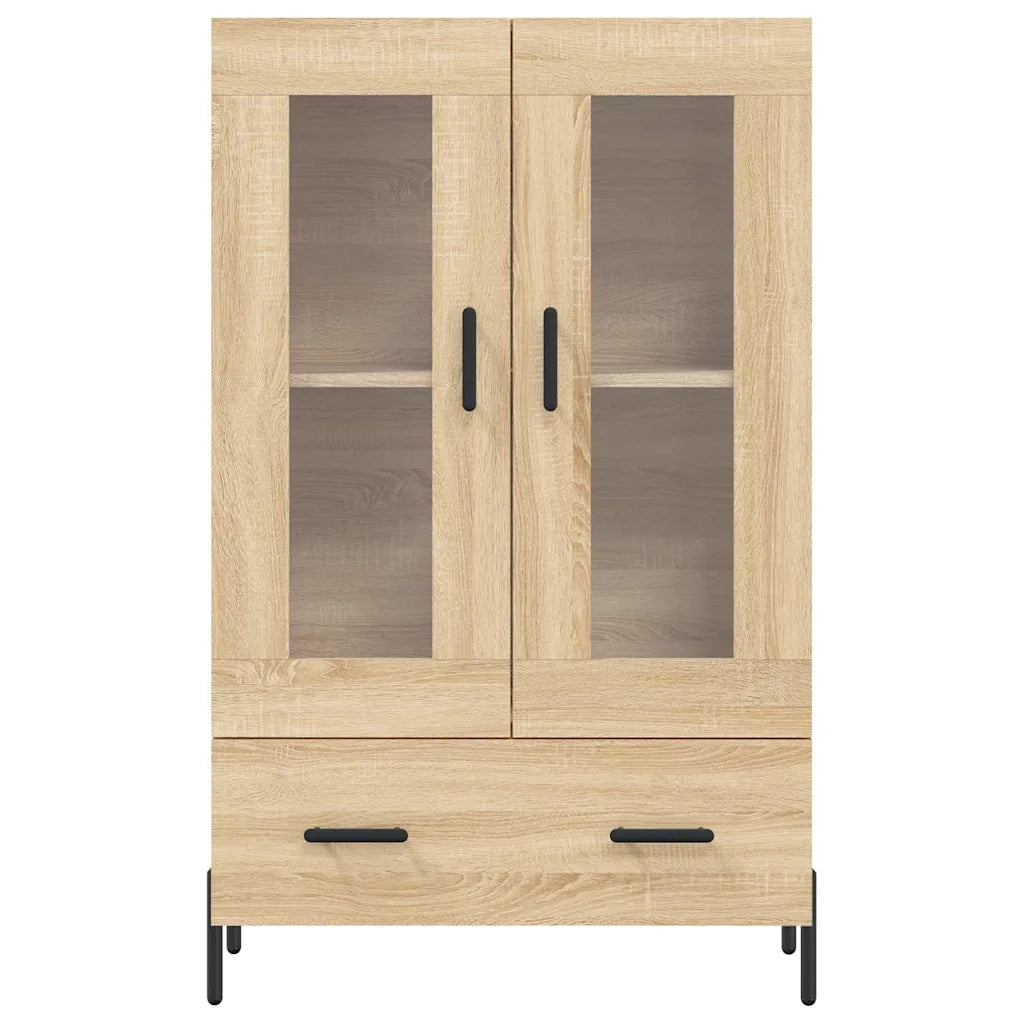 Credenza | Madia | Buffet da pranzo | Armadio da pranzo Rovere Sonoma 69,5x31x115 cm in Legno Multistrato