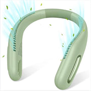 Ventilatore per la testa con raffreddamento a mano libera - 3 velocità - colore verde