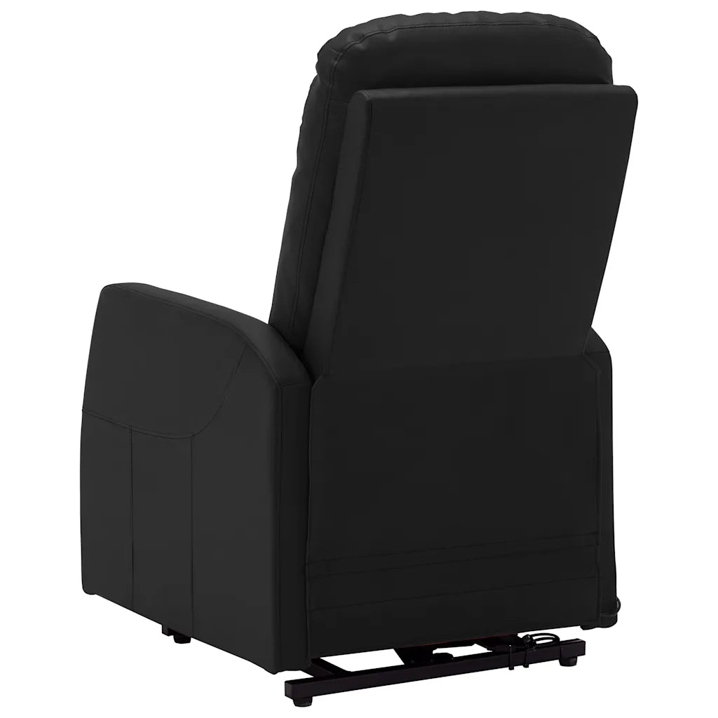 Poltrona Alzapersona Nera in Similpelle 321366