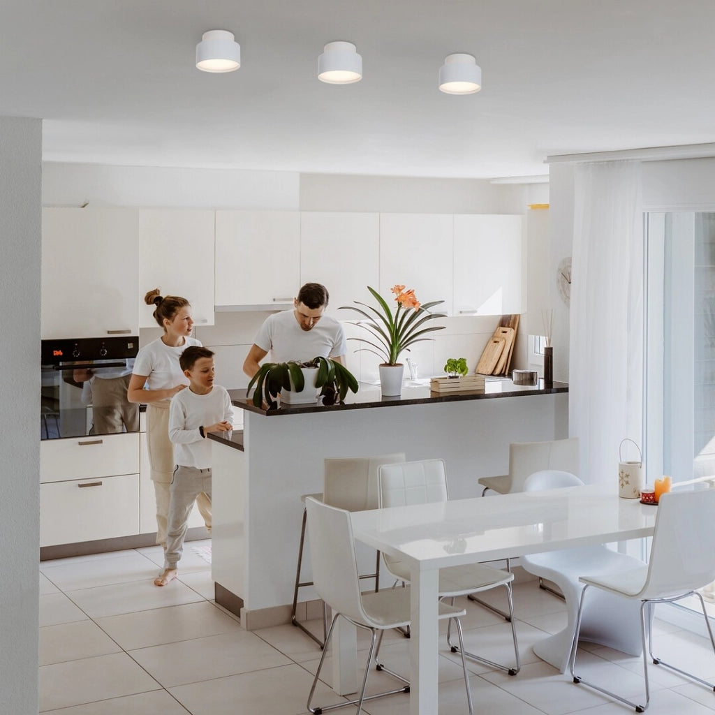 Plafoniera Rabalux Ovidia tonda bianca Ø14 LED 24W