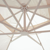 Ombrellone Decentrato da Giardino 2x3m in Alluminio Panna