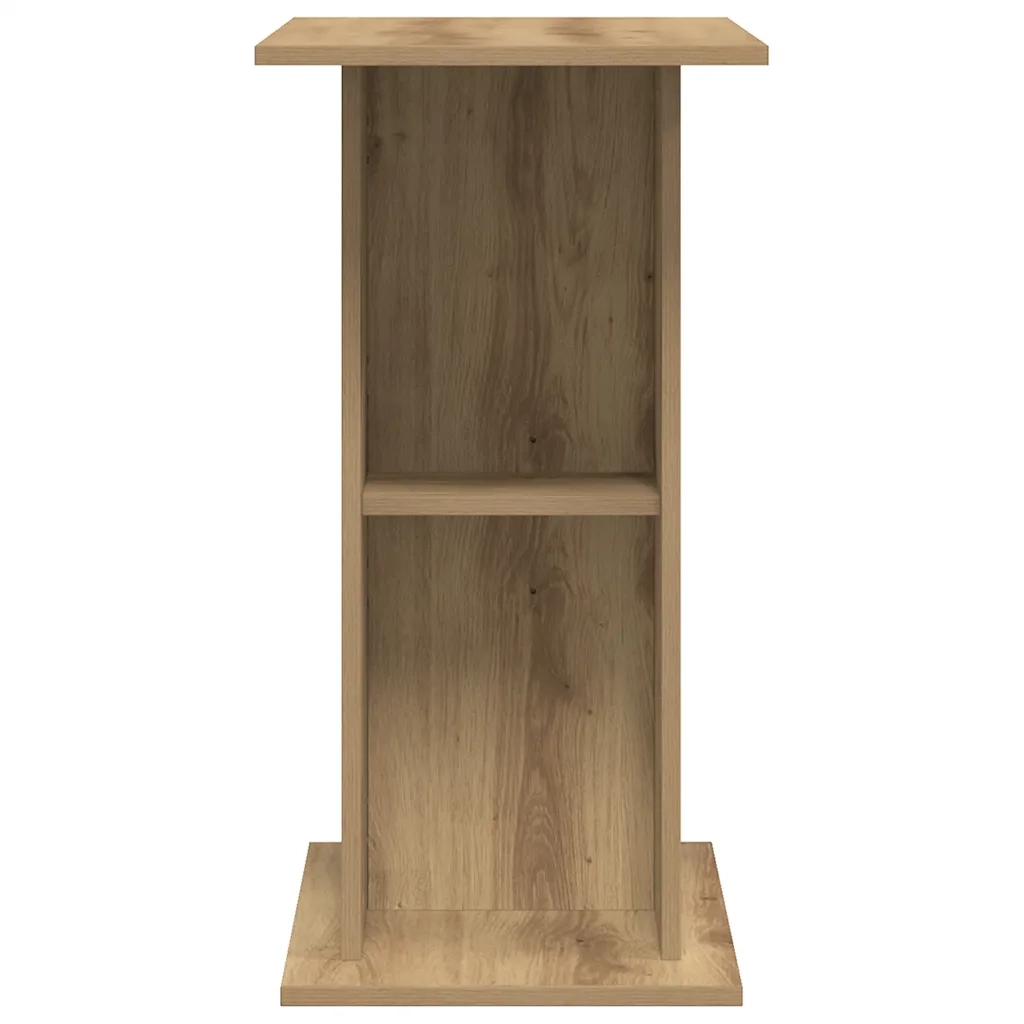 vidaXL Supporto Acquario Rovere Artigianale 36x75x72,5cm Truciolato