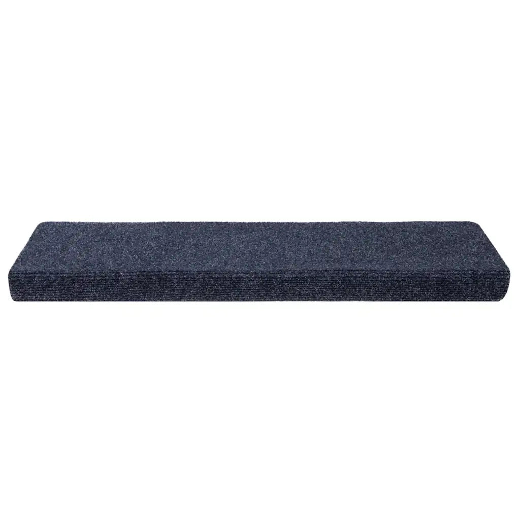 vidaXL Tappetini per scale autoadesivi 20 pz 65x21x4 cm Antracite Bordo rettangolare