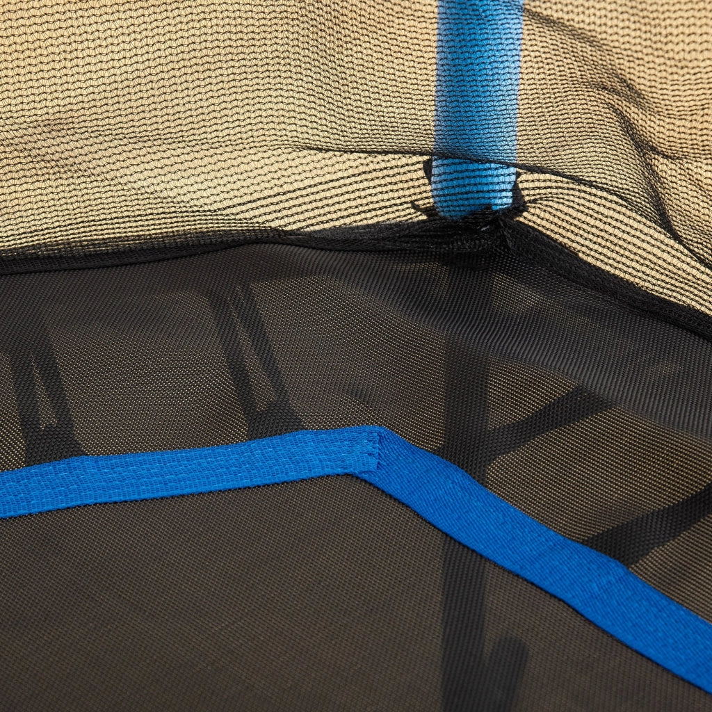 Trampolino Tappeto Elastico per Bambini con Ingresso a Cerniera e Pali Imbottiti Ø163.5x190 cm in Acciaio, PP e EPE