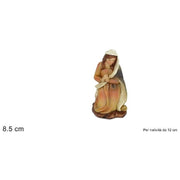 Trade Shop - Statuina Madonna 8.5cm Per Presepe In Resina Decoro Natale Natalizio Nativita' -