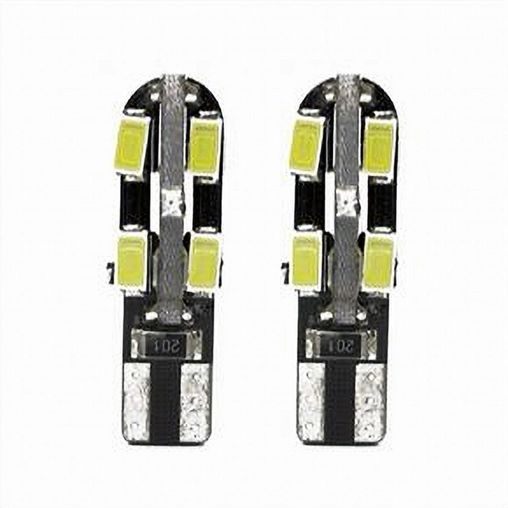 Trade Shop - Lampadine Di Posizione T10 Maxtech T-105630 12v 12led Canbus 6000k Ultra Luminose -