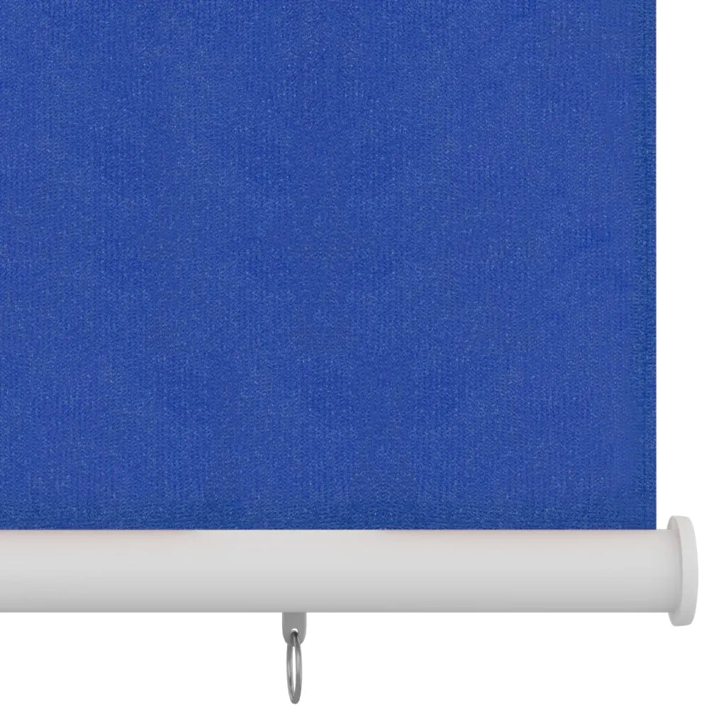 Tenda a Rullo per Esterni 245(L)x140(A) cm Blu HDPE 312844