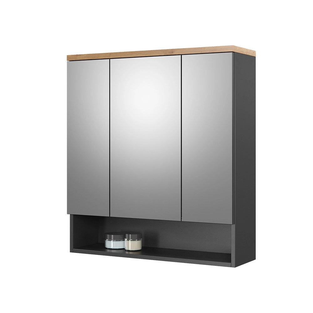 Vicco Specchio contenitore bagno Antracite 70 x 77.5 cm