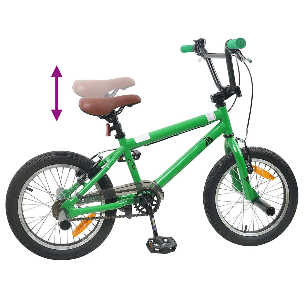 BMX 16 Pollici per 5-8 anni Verde 42009732