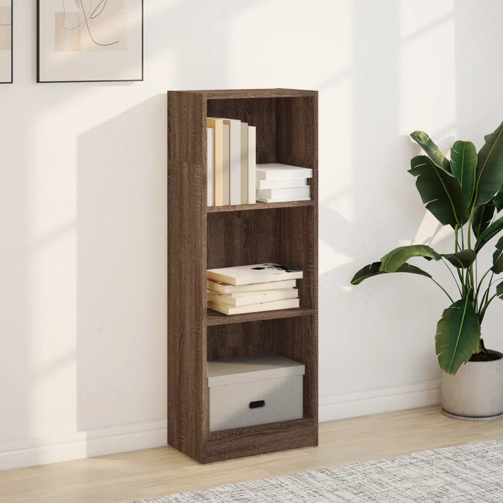 Libreria Rovere Marrone 40x24x109 cm in Truciolato 857780