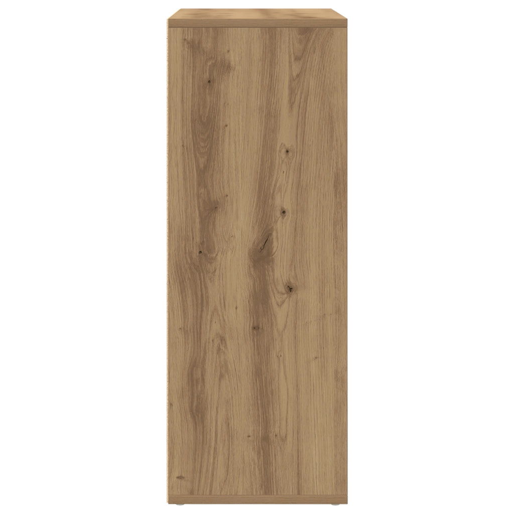 Sideboard in Quercia Artigianale 60x31x84 cm in Legno Ingegnerizzato