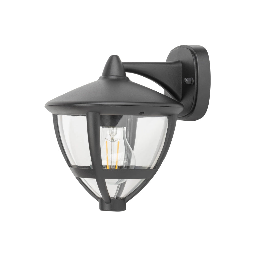 Applique esterna moderna nera Nowodvorski AMELIA E27 IP44