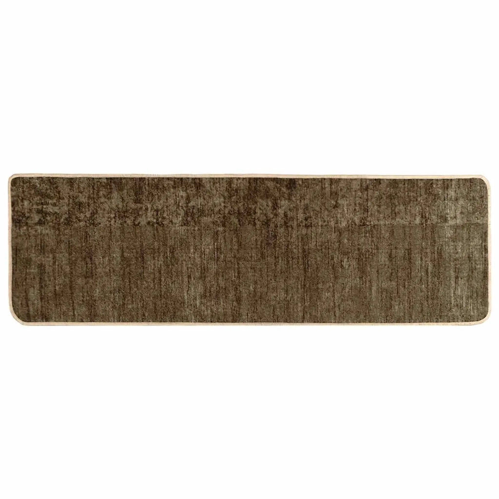 Runner Tappeto MARSA Verde Foresta 80 x 250 cm Poliestere e PVC
