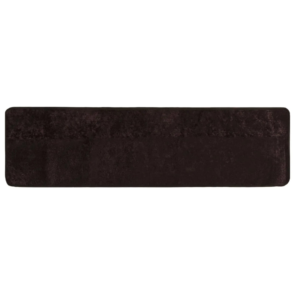 Runner Tappeto MARSA Antracite 50 x 200 cm Poliestere e PVC 42023162