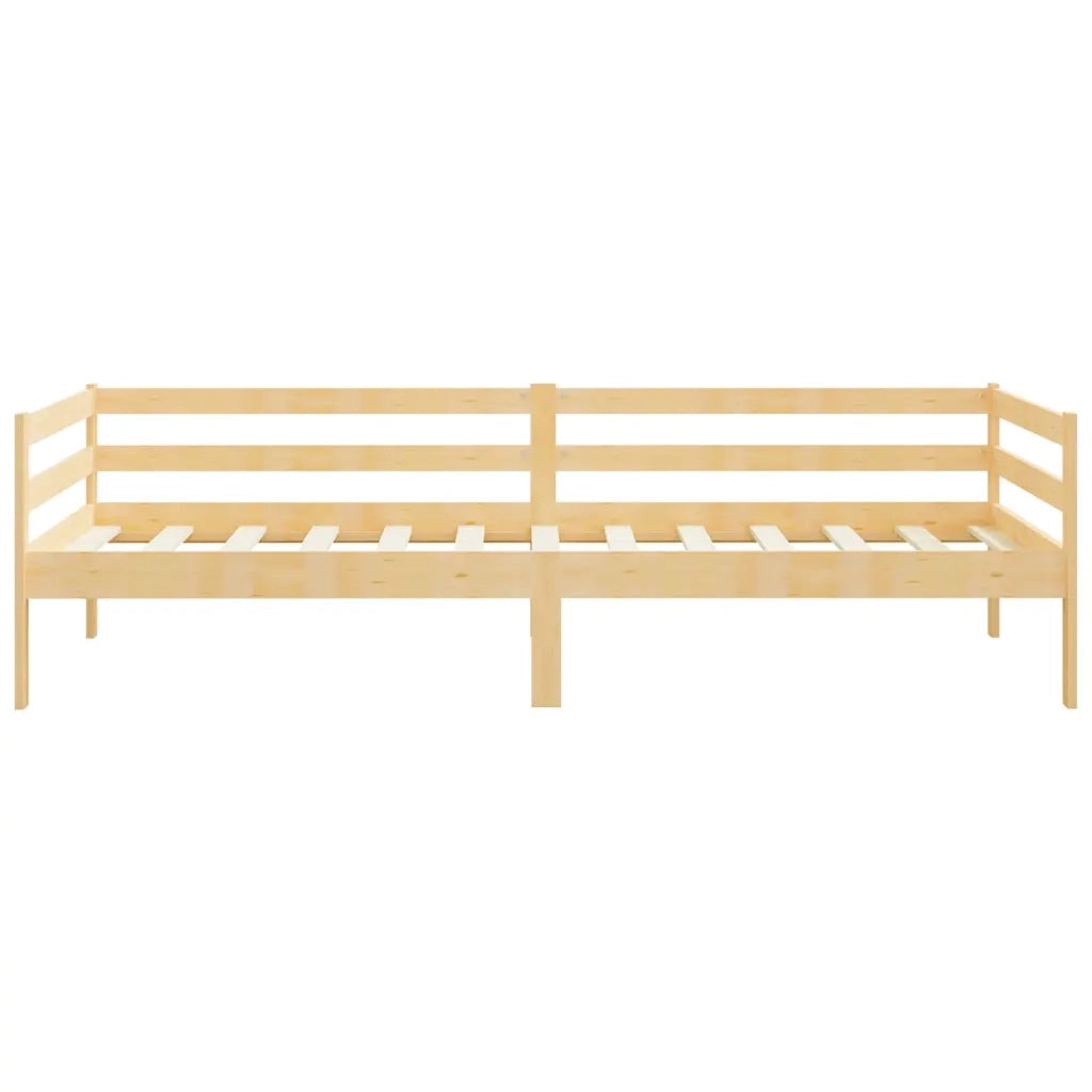 Letto singolo | Letto per adulti | Dormeuse in Legno Massello di Pino 90x200 cm