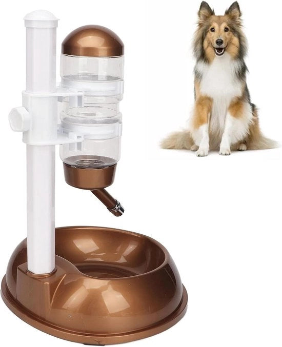 Automatizzatore di Rifornimento Acqua per Cani - Palo Rimovibile - Standard di Ossidiana per Cani e Gatti.