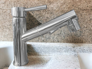 Miscelatore bagno cucina lavabo con doccia estraibile