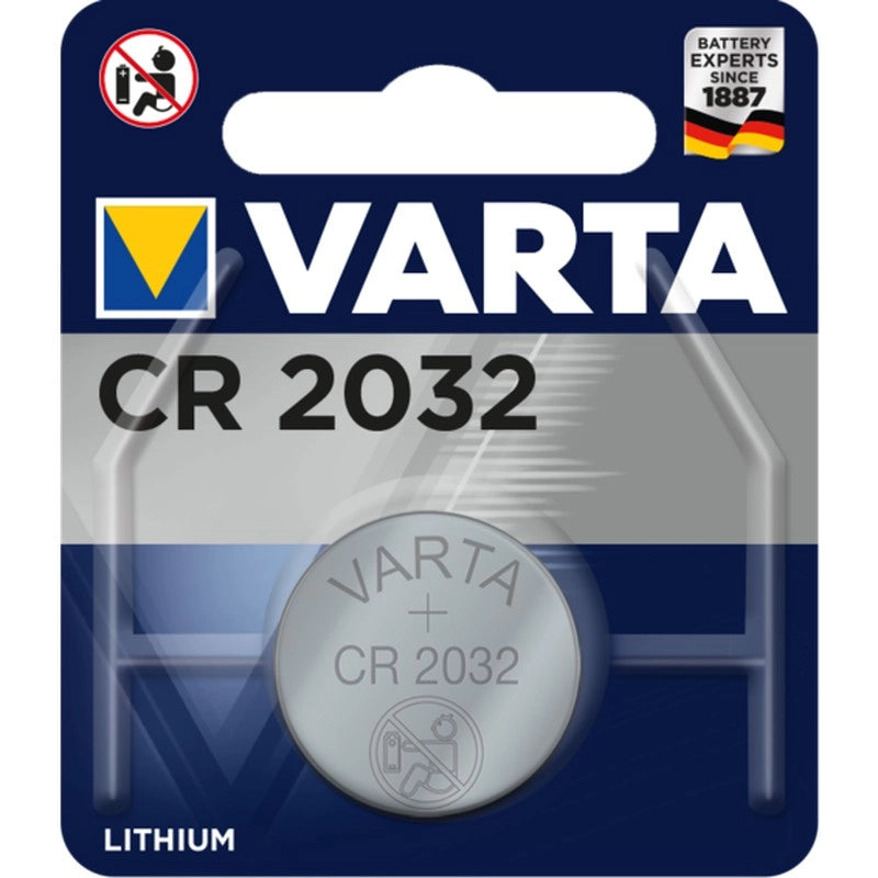 PILA A BOTTONE 'CR2032' Blister 1 Pezzo - 10 pezzi- VARTA