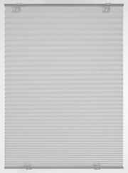 Gordiglio a pieghe - protezione della privacy - 1 pezzo - grigio - 40 x 130 cm