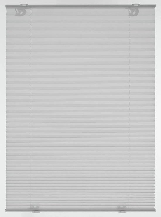 Gordiglio a pieghe - protezione della privacy - 1 pezzo - grigio - 40 x 130 cm