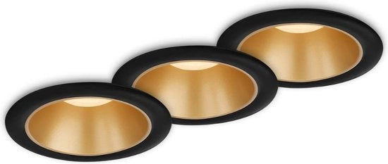Lampada a soffitto per bagno 3 in 1 LED IP44 impermeabile a spruzzi acqua con luce bianca calda 95x54 mm