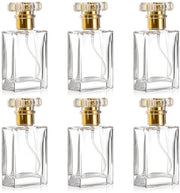 Set di flaconi per profumo 30 ml - Vuoto - Set di 6 - Per profumo/toner - Adatto per donne/uomini - Realizzato in vetro - Flacone per profumo