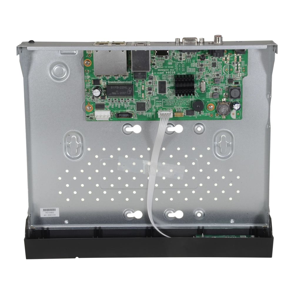 Hikvision HWN-4104MH-4P NVR 4 Canali 4K HD 4CH@8Mpx Con Switch 4 Porte PoE H.265+ 40Mbps P2P ONVIF