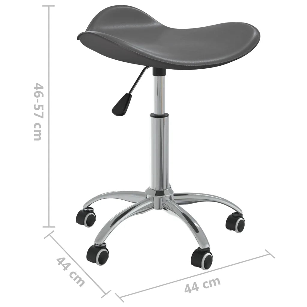 Sedia da Ufficio Grigia in Similpelle cod mxl 64827