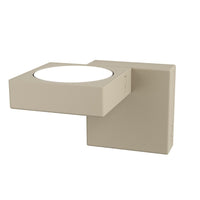 Faretto da parete Up moderno 1 luce attacco GX53 max 9W - Struttura in metallo colore sabbia design moderno