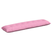 Cuscino per Schiena | Cuscino dorsale Rosa 200 x 19 x 50 cm Tessuto