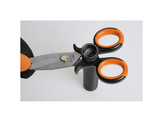 Forbici 1128BSX Beta per elettricisti 13/24mm con custodia agganciabile