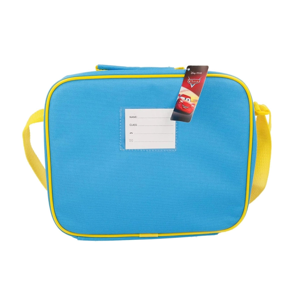 Borsa Isotermica per Bambini Motivo Macchine da Corsa con Cinghia Regolabile Rosso / Giallo Cars