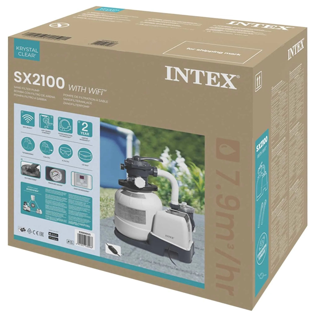 INTEX Pompa per piscina con filtro a sabbia per sopraterra PVC 42035618